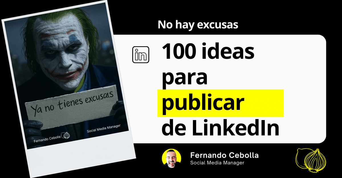 100 ideas sobre qué escribir en LinkedIn