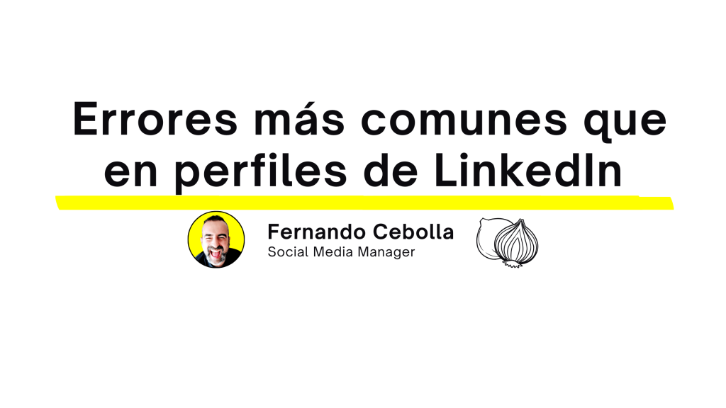 He revisado cientos de perfiles en los últimos años. Directivos. Consultores. Abogados. Coaches. Comerciales. Fundadores. Y la mayoría comete los mismos errores. Después escucho la frase: “LinkedIn no funciona.” LinkedIn sí funciona. Lo que no funciona es un perfil mal optimizado. Tu perfil no es tu CV online. Es tu página de ventas, tu carta de posicionamiento y tu escaparate profesional 24/7. Hoy quiero compartir contigo los 20 errores más comunes en perfiles de LinkedIn (y cómo solucionarlos estratégicamente). Guarda este post y revísalo punto por punto.