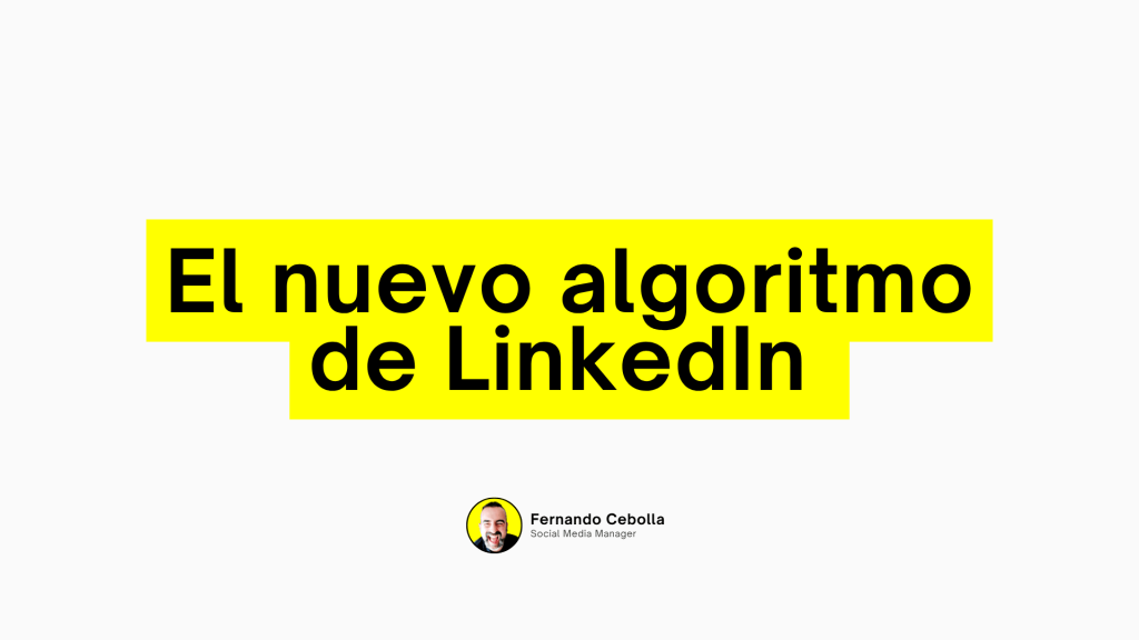nuevo algoritmo de linkedin